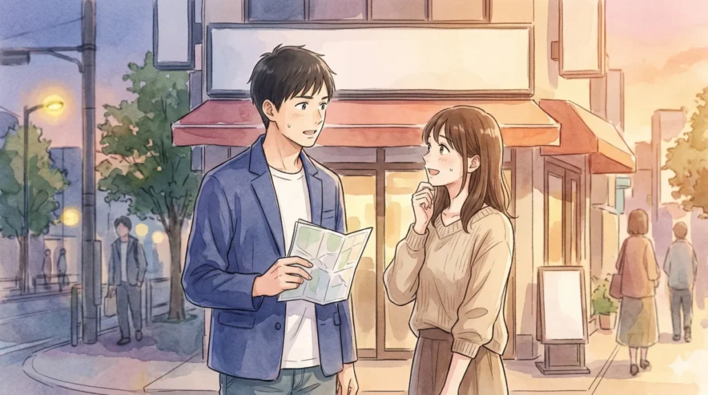 無理に背伸びせず自分の意志を伝え、真面目さを武器にリードする様子を表現したイメージ