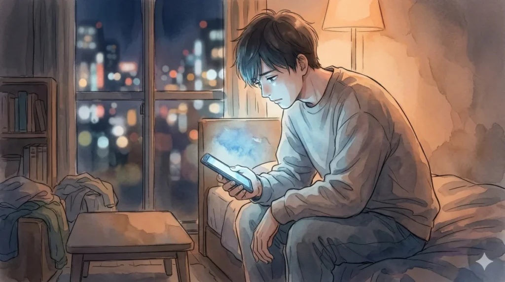 30代実家暮らし独身男性の自立と恋愛戦略の攻略法を解説した記事のイメージイラスト