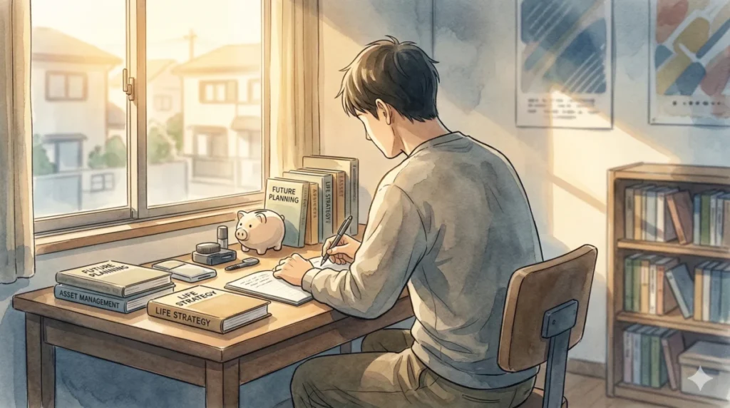 親への依存が女性に与える不安や結婚におけるリスクを表現したイメージ