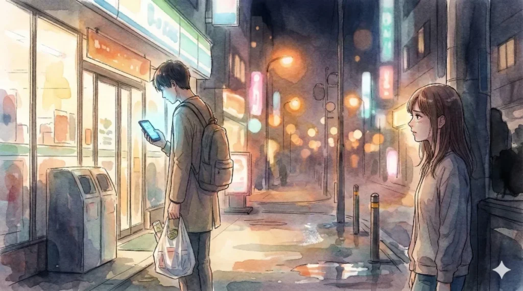 無自覚な浪費で心の隙間を埋めようとし、信頼を損ねている心理を表現したイメージ